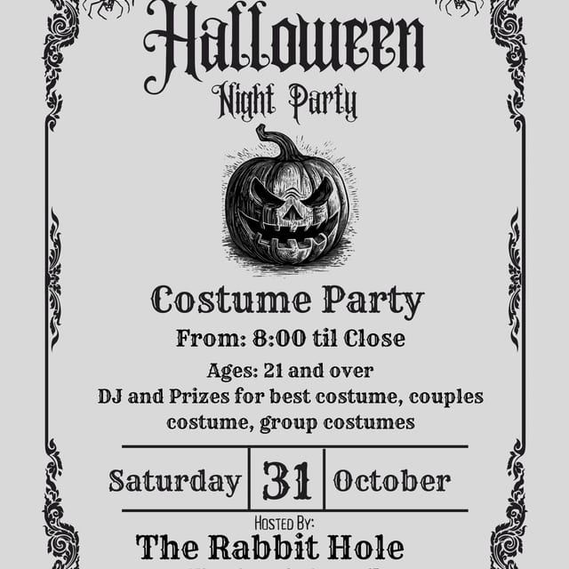 Adult Halloween Party!