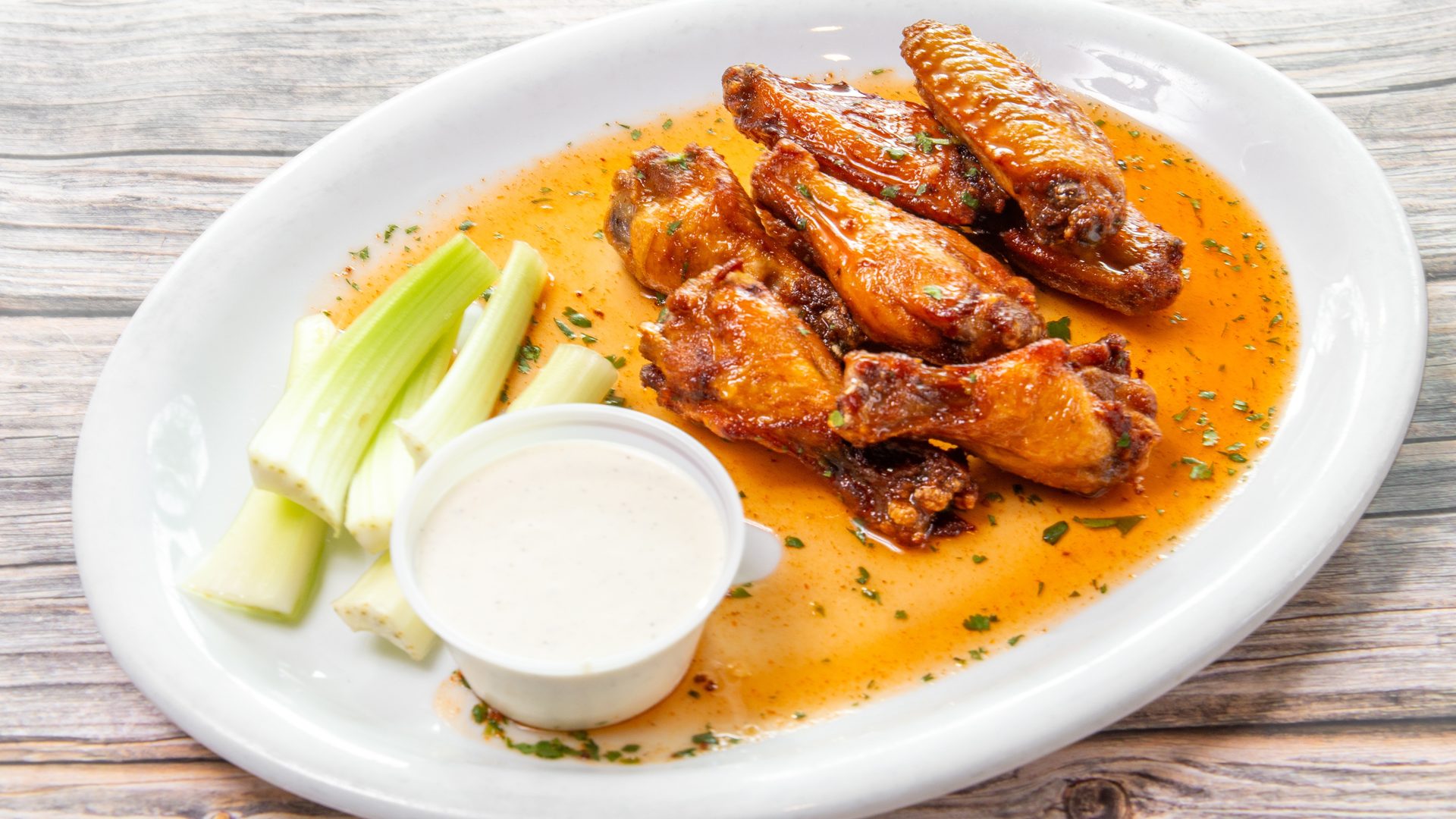 Wings, cold beer, and the game