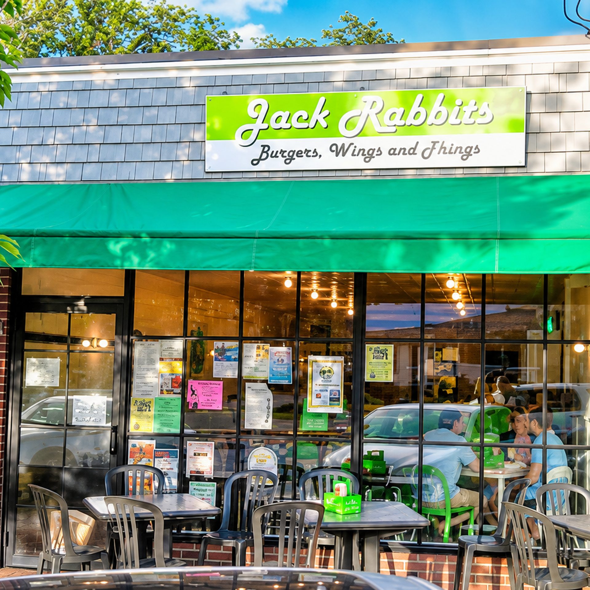 Burgers, wings, and handcrafted milkshakes on Main Street